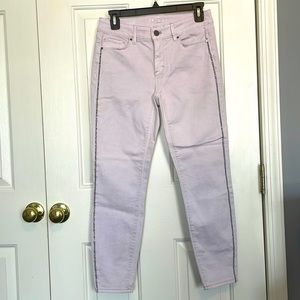 White House Black Market pants with black stone stripe